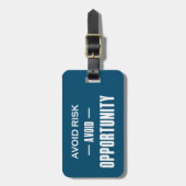 リスク回避の機会 ラゲッジタグ (正面縦)