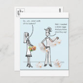 リスク：はがき ポストカード (正面/裏面)