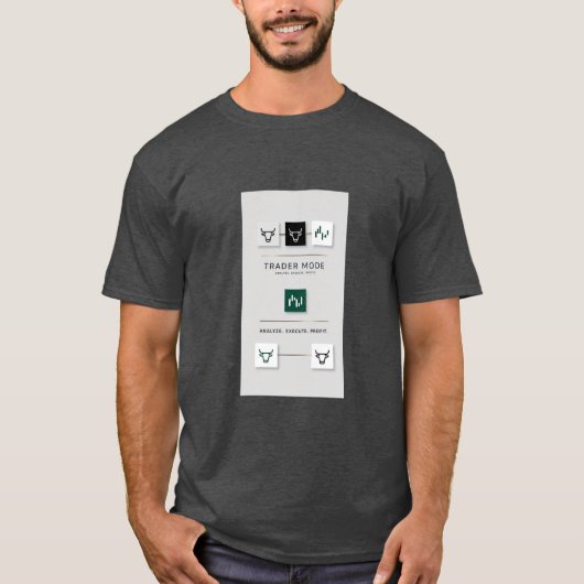リスク。報酬。繰り返す。- Pro Trader Tee Tシャツ (正面)