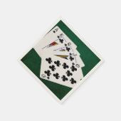 リスク,幸運,スタイル,ファッション,ゲーム,西部,ca スタンダードカクテルナプキン (角)