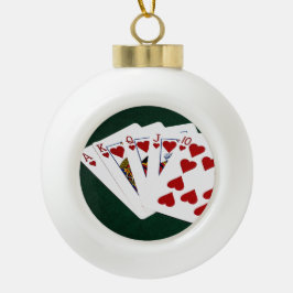 リスク，幸運，スタイル,ファッション，ゲーム，西部，ca セラミックボールオーナメント
