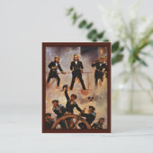 リスサの戦いのテゲットオフ提督 ポストカード (スタンド正面)