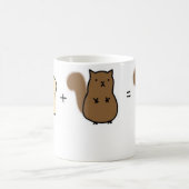 リスサンドイッチマグ コーヒーマグカップ (中央)