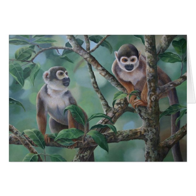 リスザル (正面横)