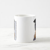 リスザル コーヒーマグカップ (中央)