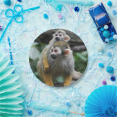 リスザル ペーパープレート (パーティー)