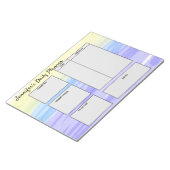 リスシンプルトを行う日カスタム々のプランナーゴール引用文 ノートパッド (アングル)