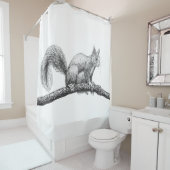 リススケッチ シャワーカーテン (インサイチュ)