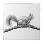 リススケッチ タイル (正面)