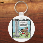 リスストップを追いかけて！ キーホルダー (正面)