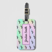 リステニスバッグラベル ラゲッジタグ (正面縦)