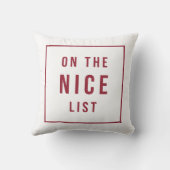 リストいけなとリスト | リバーシブルホリデー クッション (裏面)