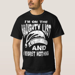 リストいけなと私は何も後悔しない Tシャツ