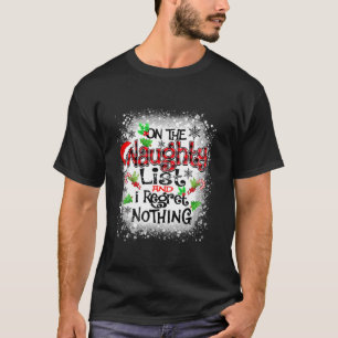 リストいけなに私は何も後悔しない絞り染めP Tシャツ
