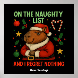 リストいけなに載せて私はクリスマスを後悔しない ポスター