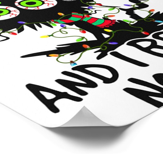 リストいけなに載っていて黒猫を後悔していない ポスター (角)