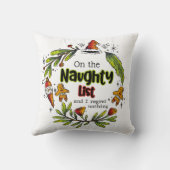 リストいけなに載って何も後悔しない クッション (裏面)