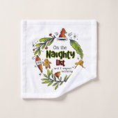 リストいけなに載って何も後悔しない バスタオルセット (ウォッシュタオル)