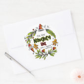 リストいけなに載って何も後悔しない ラウンドシール (封筒)