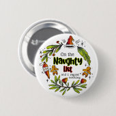 リストいけなに載って何も後悔しない 缶バッジ (正面&裏面)