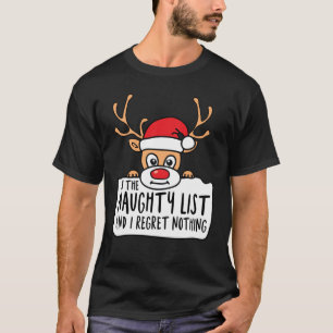 リストいけなに載って何も後悔しない Tシャツ