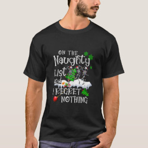 リストいけなに載って私はスケルトンを後悔しない Tシャツ