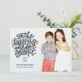 リストいけなに |ホリおもしろいーフォトカード カード (スタンド正面)