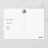 リストいけなはがき ポストカード (裏面)