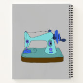 リストする裁縫、ヴィンテージ裁縫マシン、名前 ノートブック (裏面)