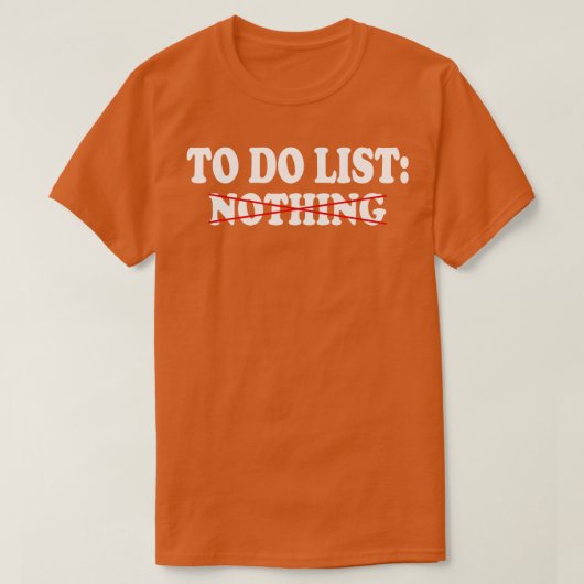 リストに何も表示しない2 Tシャツ (デザイン正面)
