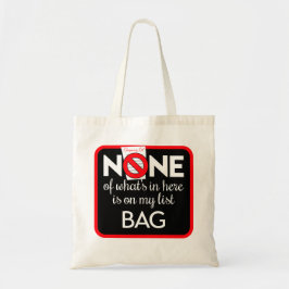 リストに表示されている内容はバッグにない(v1) トートバッグ