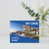 リストに載った！- Blue Metro – はがき (スタンド正面)