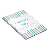 リストのノートをするため-私は非常に忙しいです ノートブック (右側)