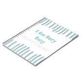 リストのノートをするため-私は非常に忙しいです ノートブック (左側)