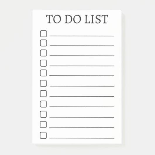 リストのモダンで実用的な議題のポスト・イットをするため ポストイット (正面)