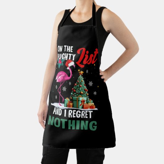 リストの上いけなで、私はクリスマスを後悔しない エプロン (インサイチュ)