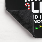 リストの上いけなで、私はクリスマスを後悔しない マウスパッド (コーナー)
