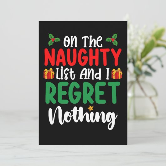 リストの上いけなで、私はクリスマスを後悔しない 招待状 (スタンド正面)