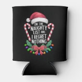 リストの上いけなで、私はクリスマスを後悔しない 缶クーラー (正面)