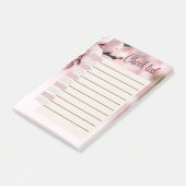 リストの確認 ポストイット (アングル)