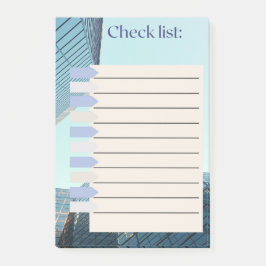 リストの確認 ポストイット