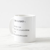 リストのmagを実行するには コーヒーマグカップ (正面左)