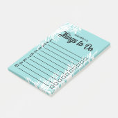 リストをするチェックボックスと番号が付いている白い葉 ポストイット (アングル)