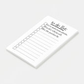 リストをする男女同権主義の魔法使い ポストイット (アングル)