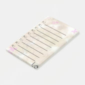 リストをする金花 ポストイット (アングル)