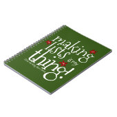 リストを作るのは私の事だ,サンタいけなスか素敵なN ノートブック (左側)