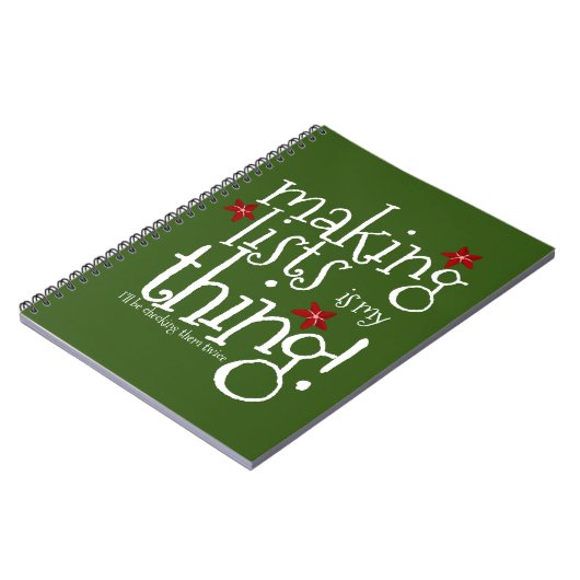 リストを作るのは私の事だ,サンタいけなスか素敵なN ノートブック (左側)