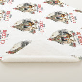 「リストを作る、それを2回チキン」パンクリスマス シェルパブランケット (3/4)