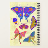 リストを実行するにはスタイル：バタフライノートブック ノートブック (裏面)