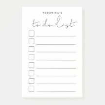 リストを行うために手書きのミニマル